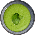 Zucchini currry soup