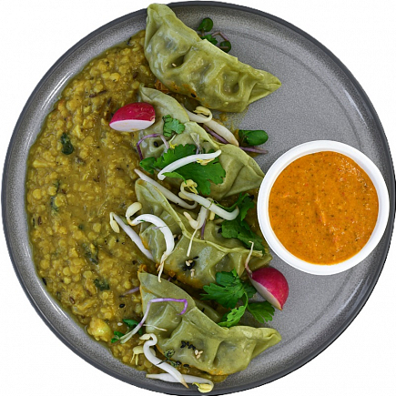 Veggie Dal Momo